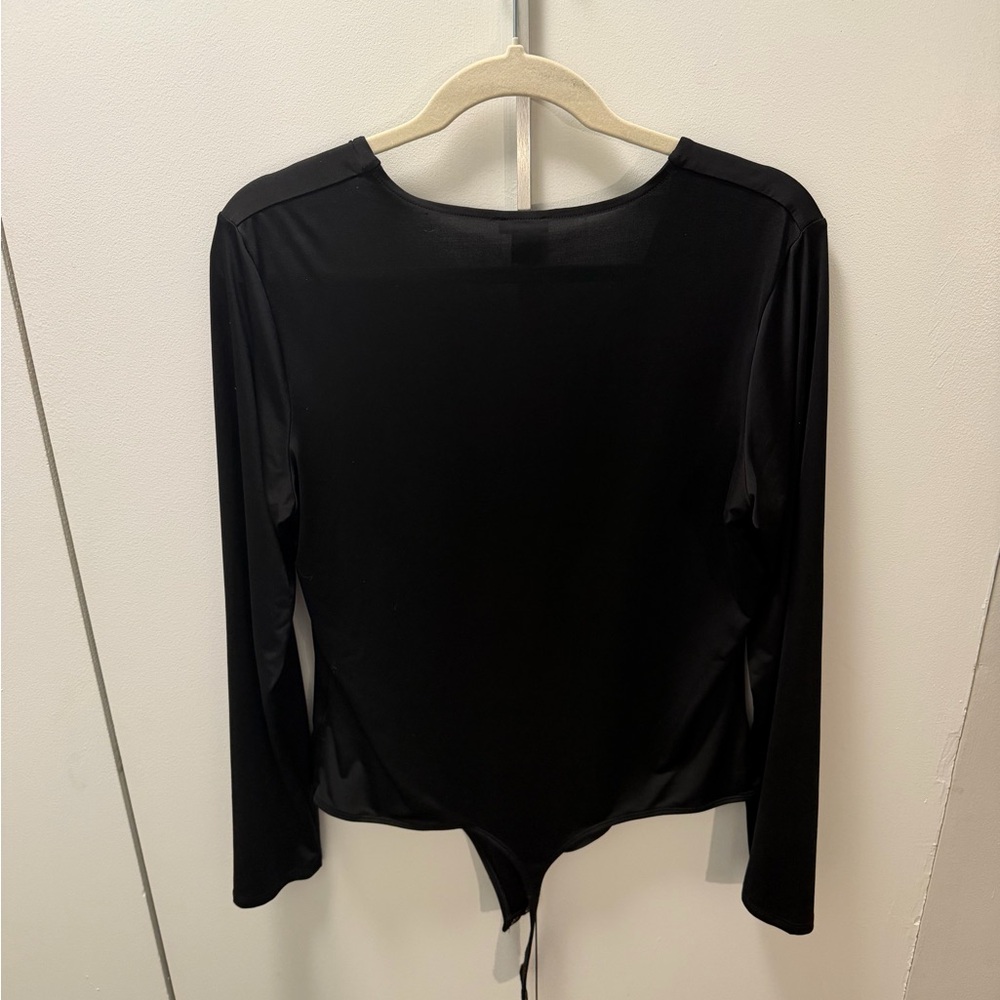 Normcore Express Black Long Sleeve Bodysuit